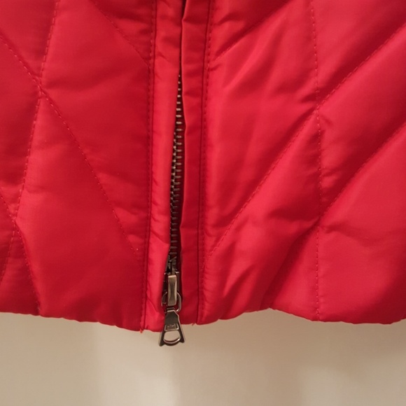 SOLD-POSTCARD Genuine Red Down Ski Jacket - Size 4 - Picture 7 of 8